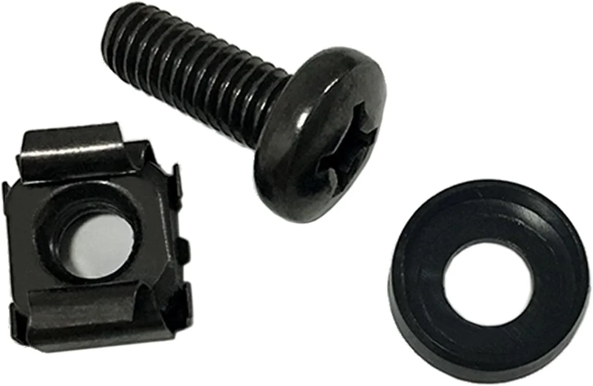 Lancher Confezione da 60 viti M6 x 16mm e dadi a gabbia
